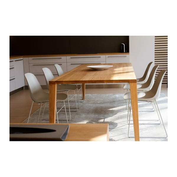 Jedálenský stôl z masívneho dubového dreva Javorina Ka, 220 cm-image-4