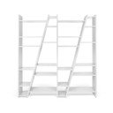 Matná biela knižnica TemaHome Delta