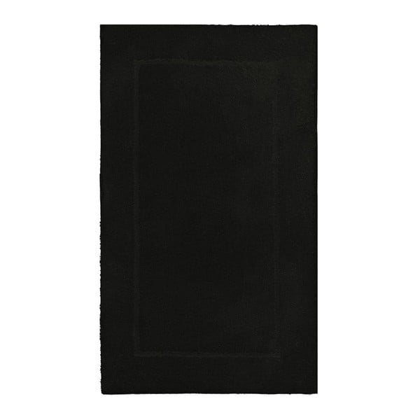Čierna kúpeľňová predložka Aquanova Accent, 60 x 100 cm