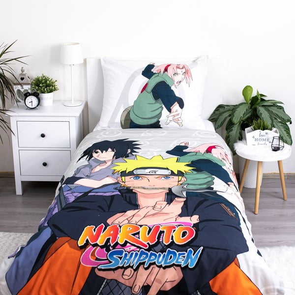 Bavlnené detské obliečky na jednolôžko 140x200 cm Naruto – Jerry Fabrics-image-2