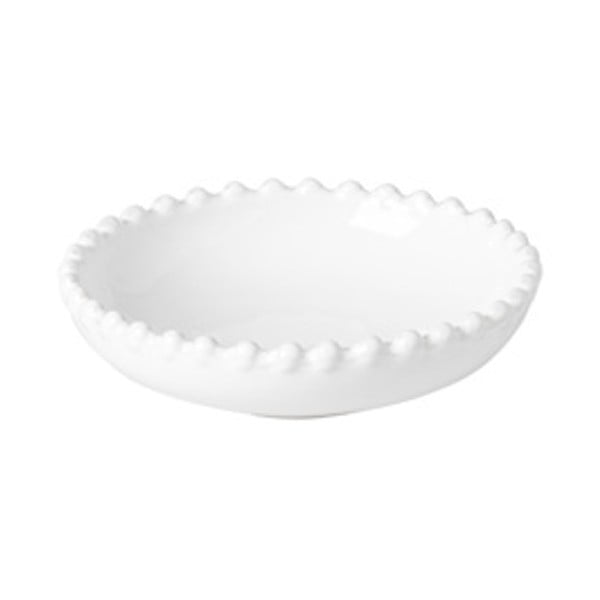 Biela kameninová miska Costa Nova Pearl, ⌀ 11 cm