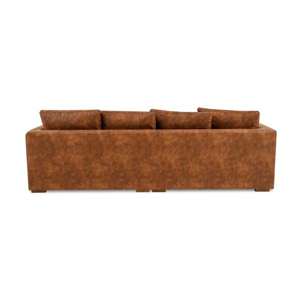 Koňakovohnedá pohovka 266 cm Comfy – Scandic-image-4