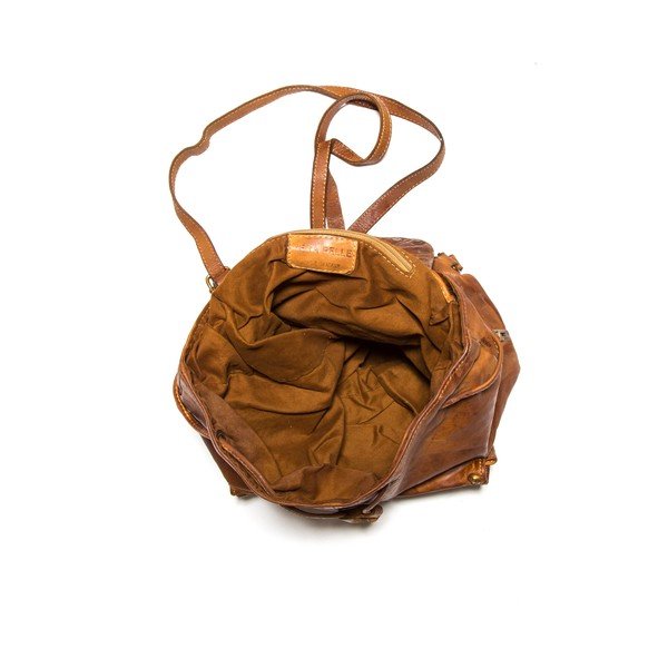 Kožený batoh Anna Luchini 8 Cognac-image-2
