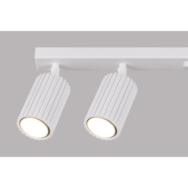 Biele bodové svietidlo 6,5x117 cm Gleam – Sollux-image-3