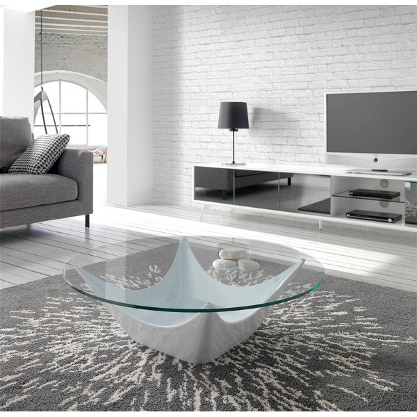 TV stolík Ángel Cerdá Lacquered Grey-image-1