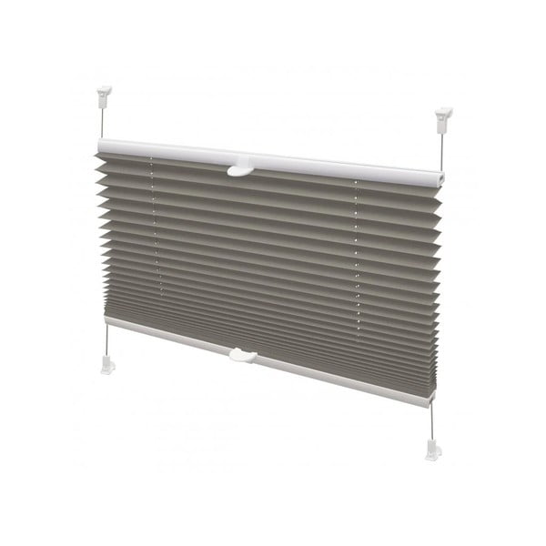 Antracitová roleta 97x150 cm Plisé Verona Termo – Gardinia-image-1