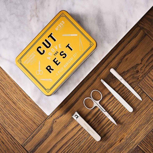 Cestovná manikúra v plechovej škatuľke Gentlemen´s Harware-image-1