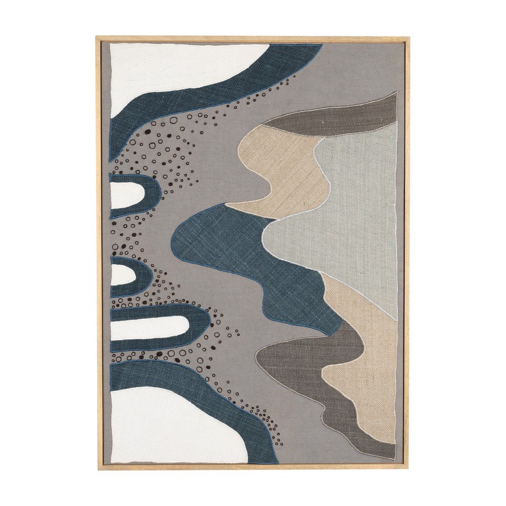 E-shop Obraz s rámom 75x104 cm Coastal – Zuiver