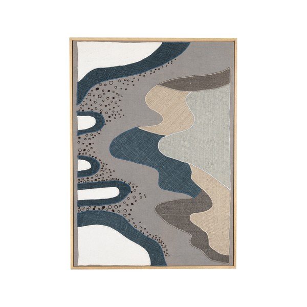 Obraz s rámom 75x104 cm Coastal – Zuiver