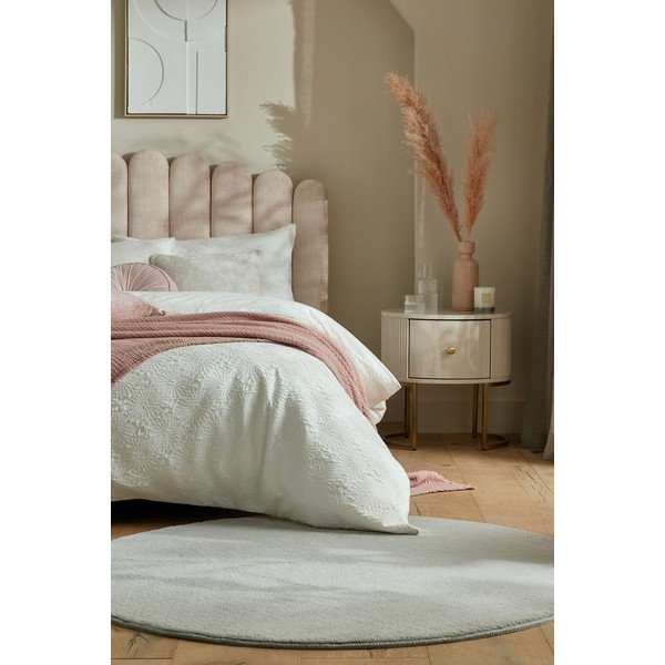 Svetlosivý okrúhly koberec 133x133 cm – Flair Rugs-image-2