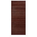 Tmavohnedý bambusový koberec 75x175 cm – Casa Selección