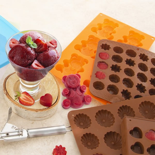 Silikónová forma na pečenie praliniek 20,5x21 cm – Orion-image-2