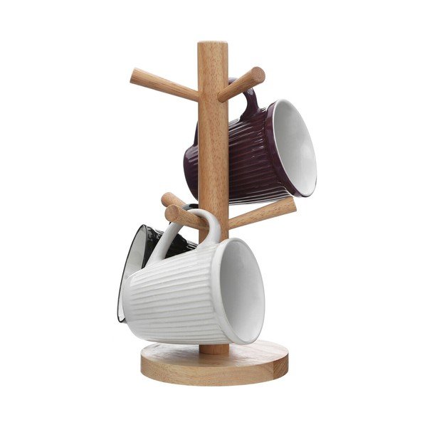 Drevený držiak na hrnčeky Soka – Premier Housewares-image-2