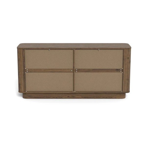 Komoda v dekore duba v tmavo prírodnej farbe 160x75x40 cm Atmore – Actona-image-3
