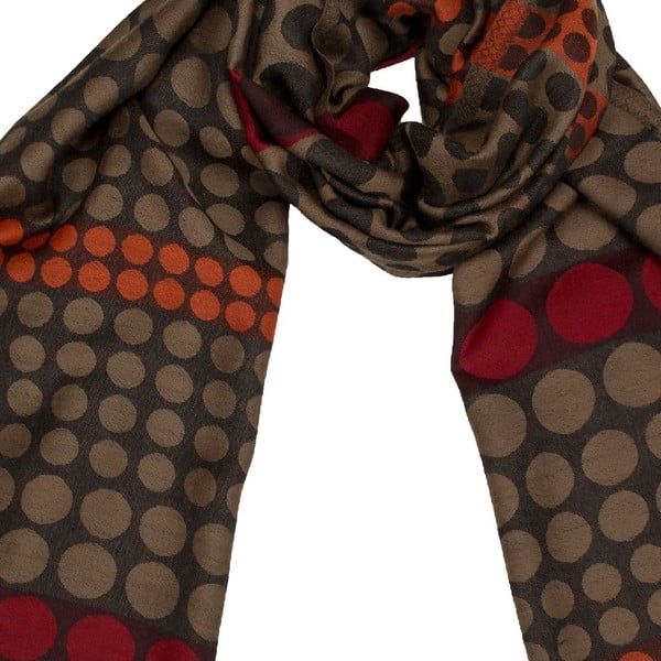 Vlnená šatka Shirin Sehan Lenja Camel-image-2