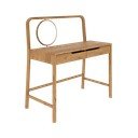 Toaletný stolík z dubového dreva 57x110 cm Twig – The Beds