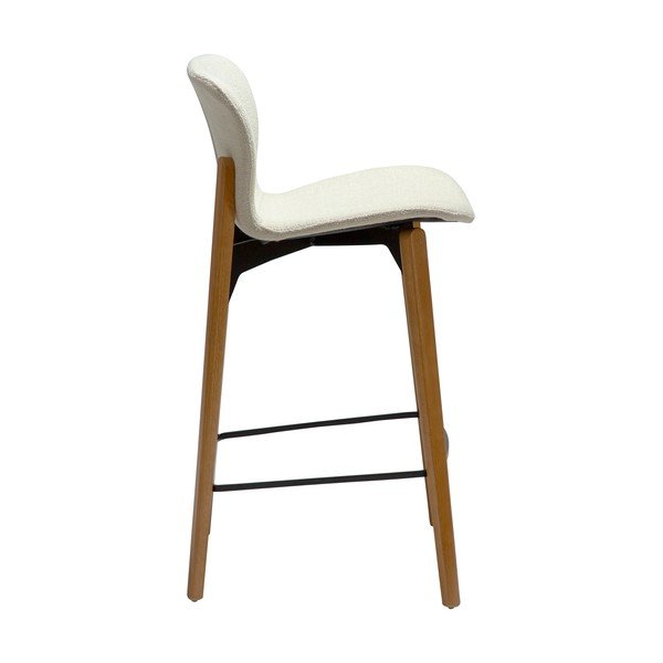 Krémovobiela barová stolička (výška sedadla 68 cm) Paragon – DAN-FORM Denmark-image-2