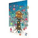 Prianie v súprave 5 ks s vianočným motívom Treehouse  – Roger la Borde