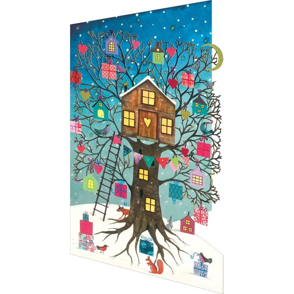 Vianočné prianie v súprave 5 ks Treehouse - Roger la Borde