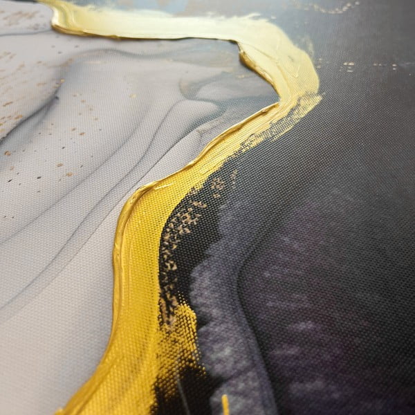 Obraz s ručne maľovanými prvkami 70x100 cm Sky – Styler-image-3