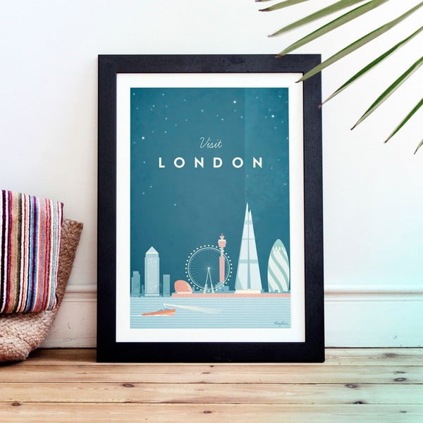 Plagát Travelposter London, 30 x 40 cm-image-1