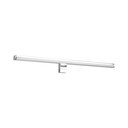 LED nástenné svietidlo v lesklej striebornej farbe (dĺžka 60 cm) Lino - Trio