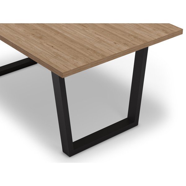 Jedálenský stôl s doskou v dubovom dekore 100x180 cm Francesca - Marckeric-image-4