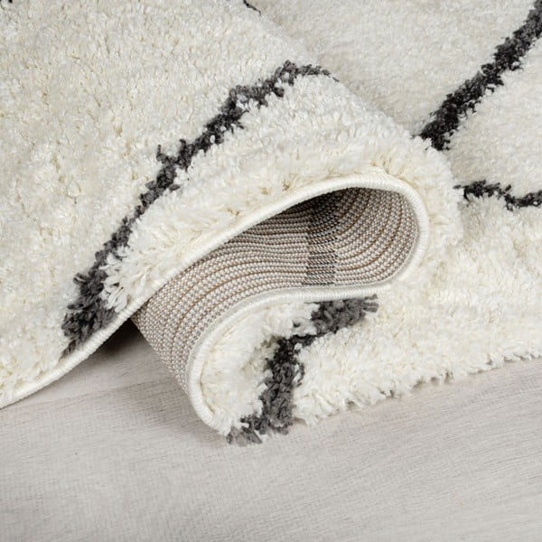 Biely koberec 160x230 cm Riad Berber – Flair Rugs-image-2