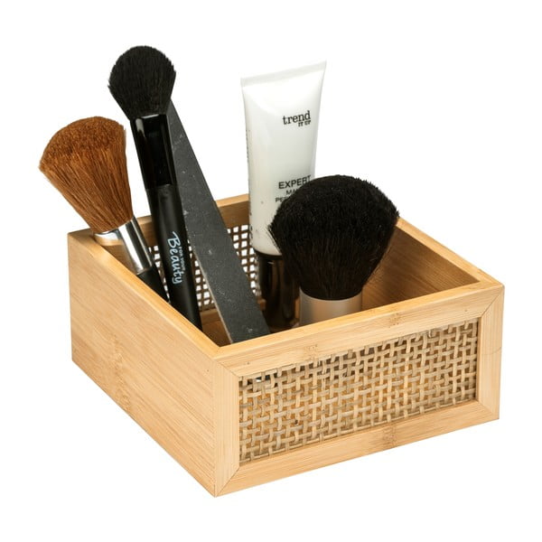 Bambusový kúpeľňový organizér Wenko Allegre, 15 x 7 cm-image-2