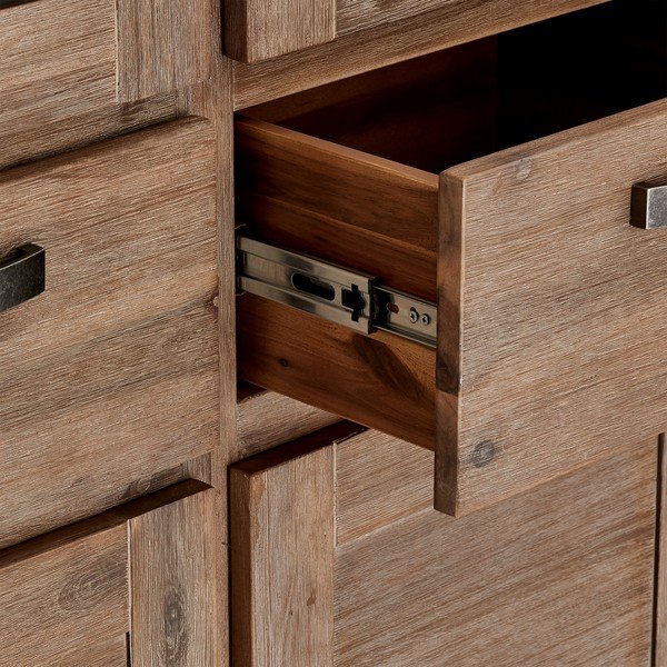 Vitrína z akáciového dreva Furnhouse Alaska-image-1