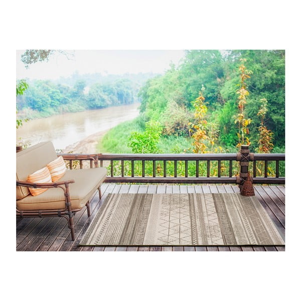 Sivobéžový vonkajší koberec Universal Libra Grey Puzzo, 160 x 230 cm-image-2