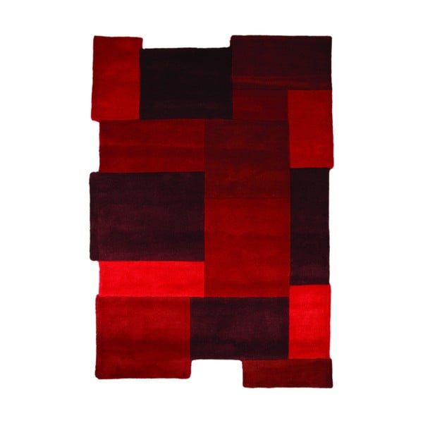 Vlnený koberec Flair Rugs Illusion Colage Justinne, 90 x 150 cm