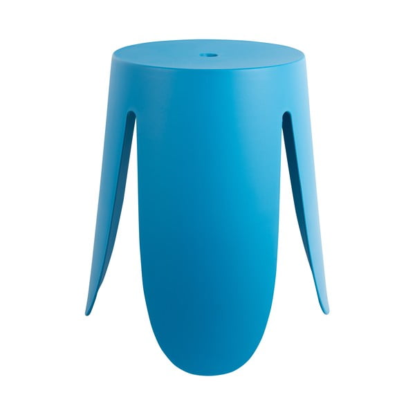 Modrá plastová stolička Ravish - Leitmotiv