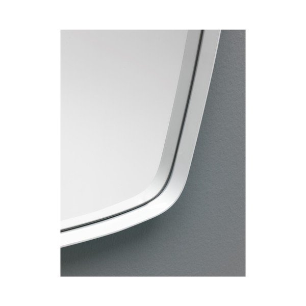 Nástenné zrkadlo v bielom ráme Design Twist Bern-image-2