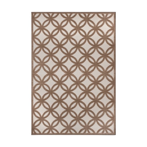 Hnedý koberec 67x120 cm Iconic Circle – Hanse Home