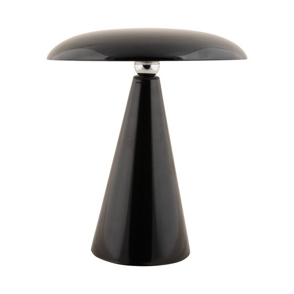 Čierna LED stmievateľná stolová lampa (výška 26 cm) Phoebe – Leitmotiv-image-2