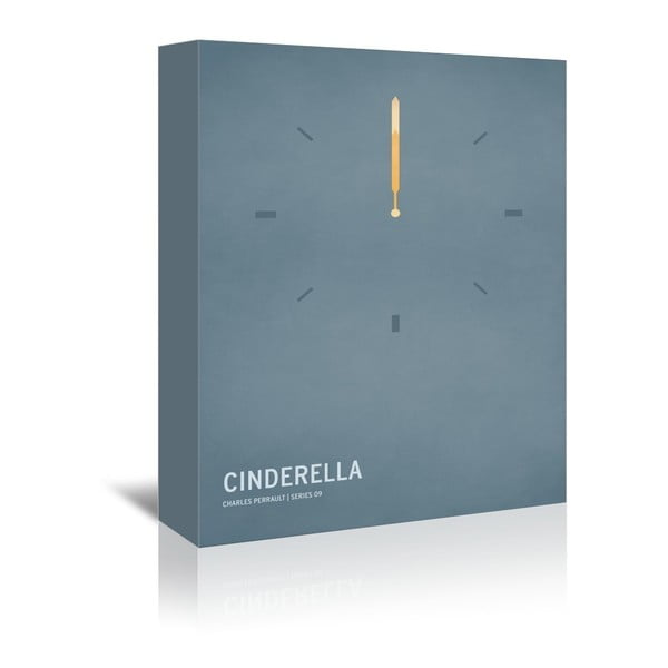 Obraz na plátne Cinderella With Text od Christiana Jacksona