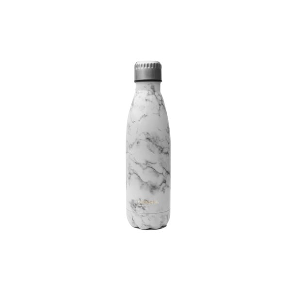 Antikoro termofľaša s motívom mramoru Sabichi Stainless Steel Bottle, 450 ml