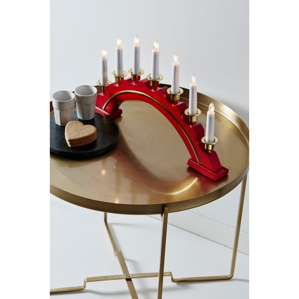 Červená/v zlatej farbe vianočná svetelná dekorácia Celine – Markslöjd-image-1