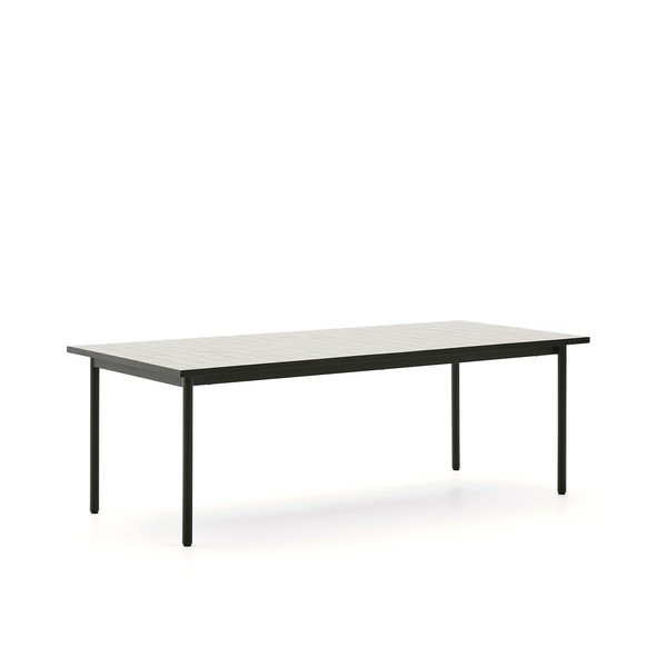 Záhradný jedálenský stôl s keramickou doskou 101x223 cm Maurina – Kave Home