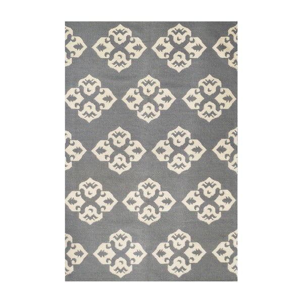 Vlnený koberec Leona Flowers, 150x245 cm