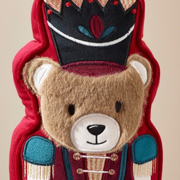 Dekoračný vankúš s vianočným motívom 20x30 cm Christmas Nutcracker Bear – Catherine Lansfield-image-2