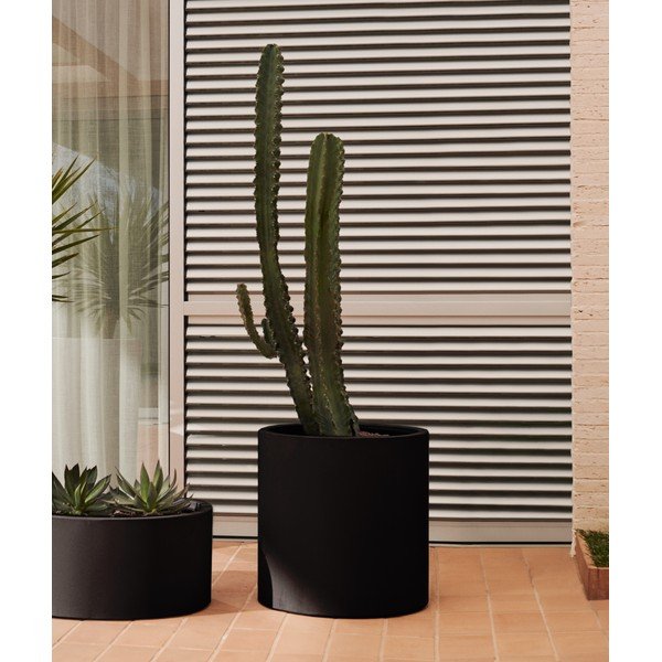 Betónový obal na kvetináč ø 52 cm Aiguablava – Kave Home-image-1