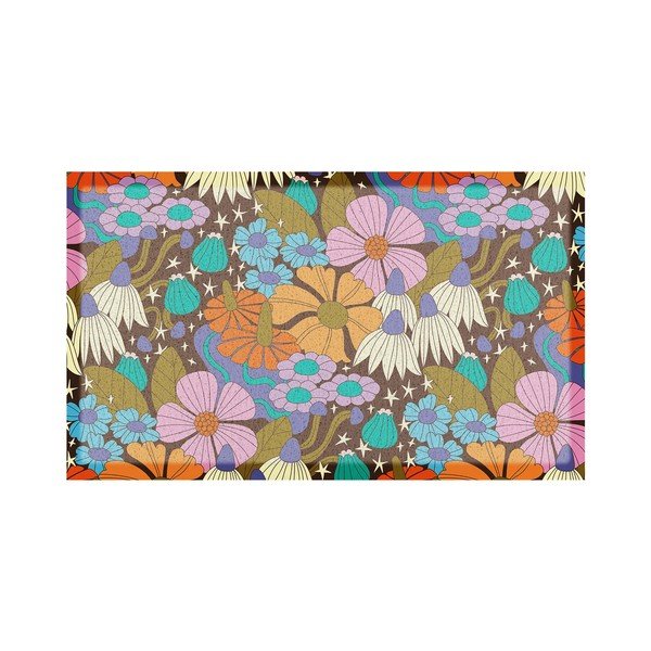 Rohožka z recyklovaného plastu 40x70 cm Elizabeth Olwen  – Artsy Doormats