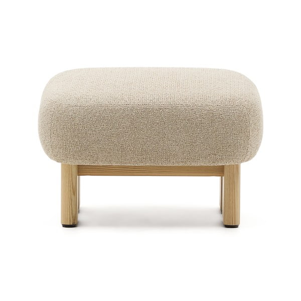 Béžová ženilková podnožka Nema – Kave Home