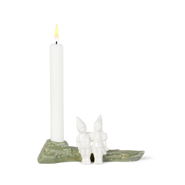 Vianočný kameninový svietnik Kähler Design Christmas Tales, dĺžka 19 cm-image-2