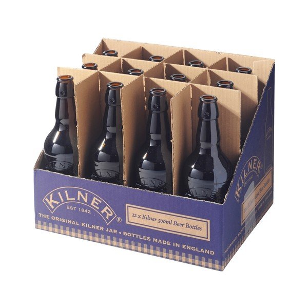 Sklenená fľaša na nápoje Kilner, 0,5l-image-2
