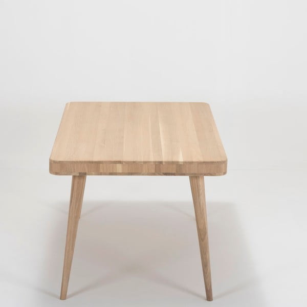 Jedálenský stôl z dubového dreva Gazzda Ena Two, 140 × 90 cm-image-4