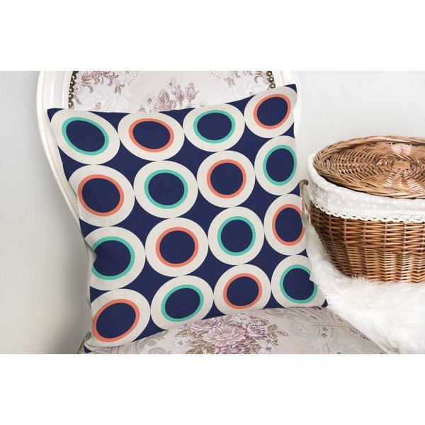 Obliečka na vankúš s prímesou bavlny Minimalist Cushion Covers Ring Modern Luto, 45 × 45 cm-image-1