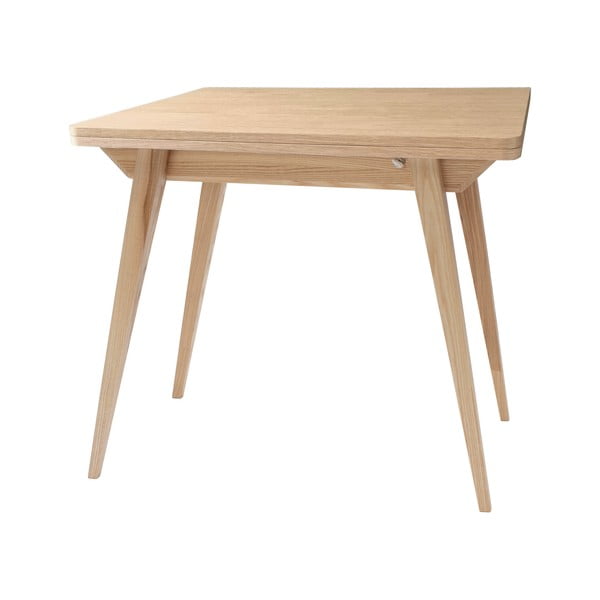 Rozkladací jedálenský stôl s doskou v dekore jaseňového dreva 65x90 cm Envelope – Ragaba